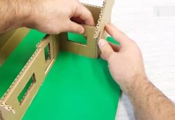 长廊怎么做用纸板制作视频  